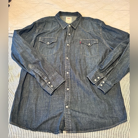 Levi’s Barstow denim shirt XXXL - Picture 1 of 3